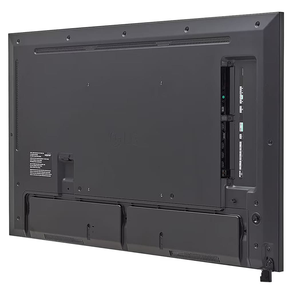 LG - 86" UHD Signage Display, Brightness: 500nit, 24-hour duty cycle, Built-in Speaker, Portrait and Landscape, Haze 25%, SOC, Internal Memory 16GB, WebOS 6.0
