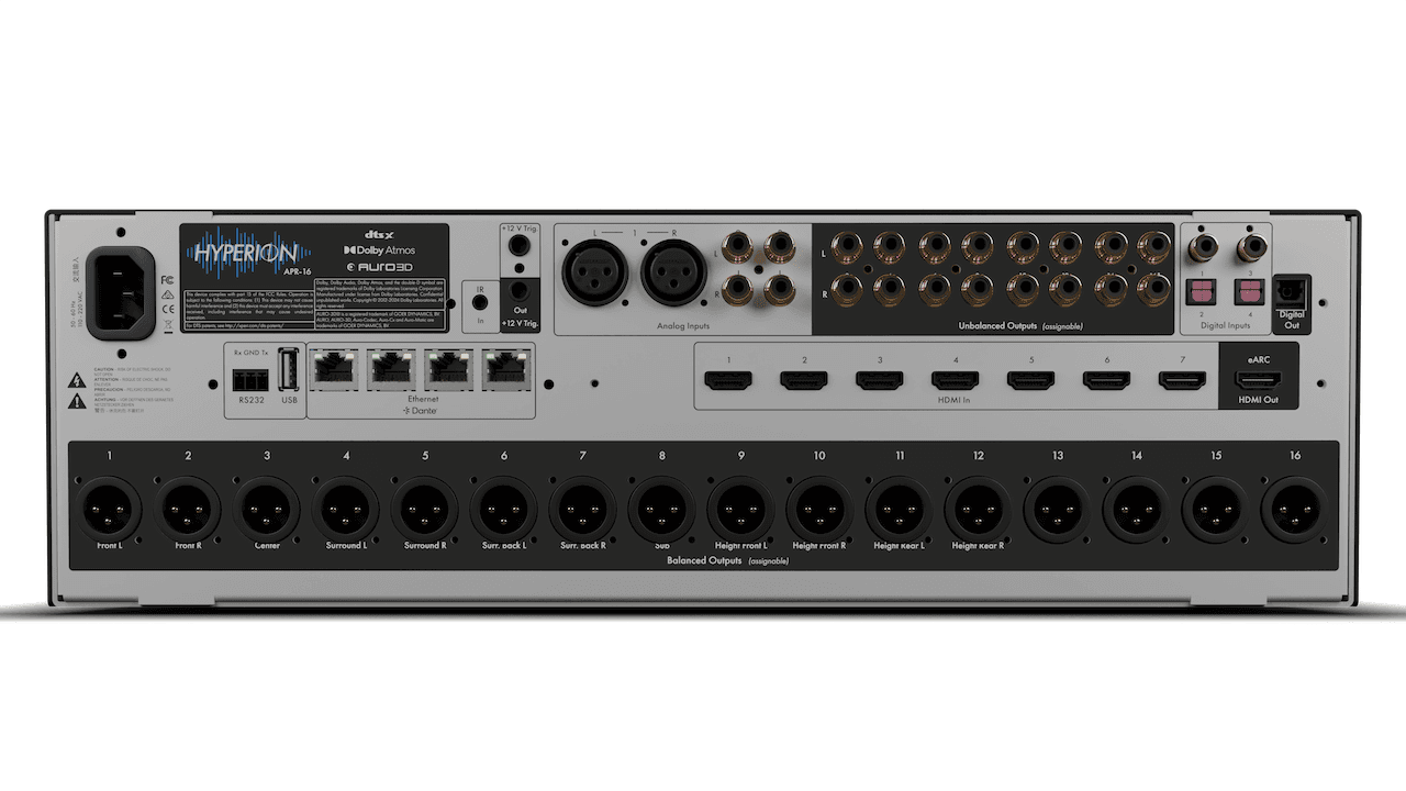 AudioControl - ACP-HYPE-APR-16 Hype 16-Channel Audio Processor