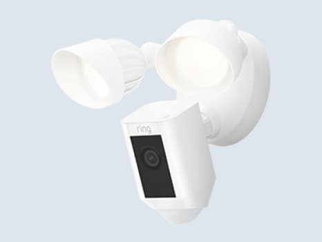 Ring - Floodlight Cam Wired Plus (White)