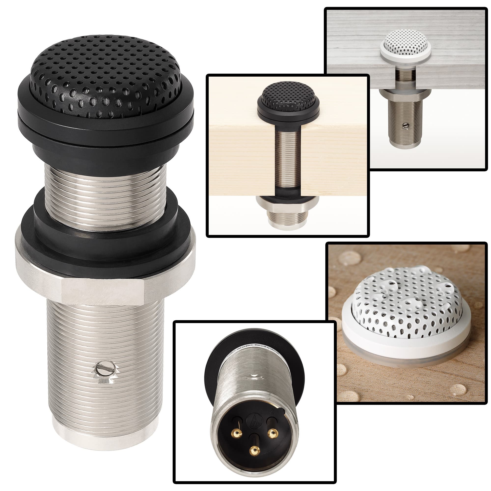 Audio-Technica - ES945WO/XLR Omnidirectional Boundary Microphone