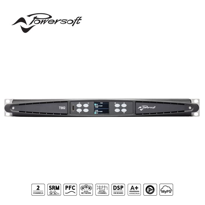 Powersoft - T902 Professional Power Amplifier