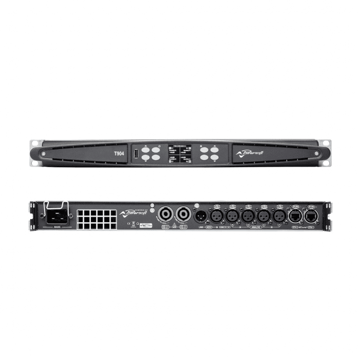 Powersoft - T904 A Professional Power Amplifier with DSP