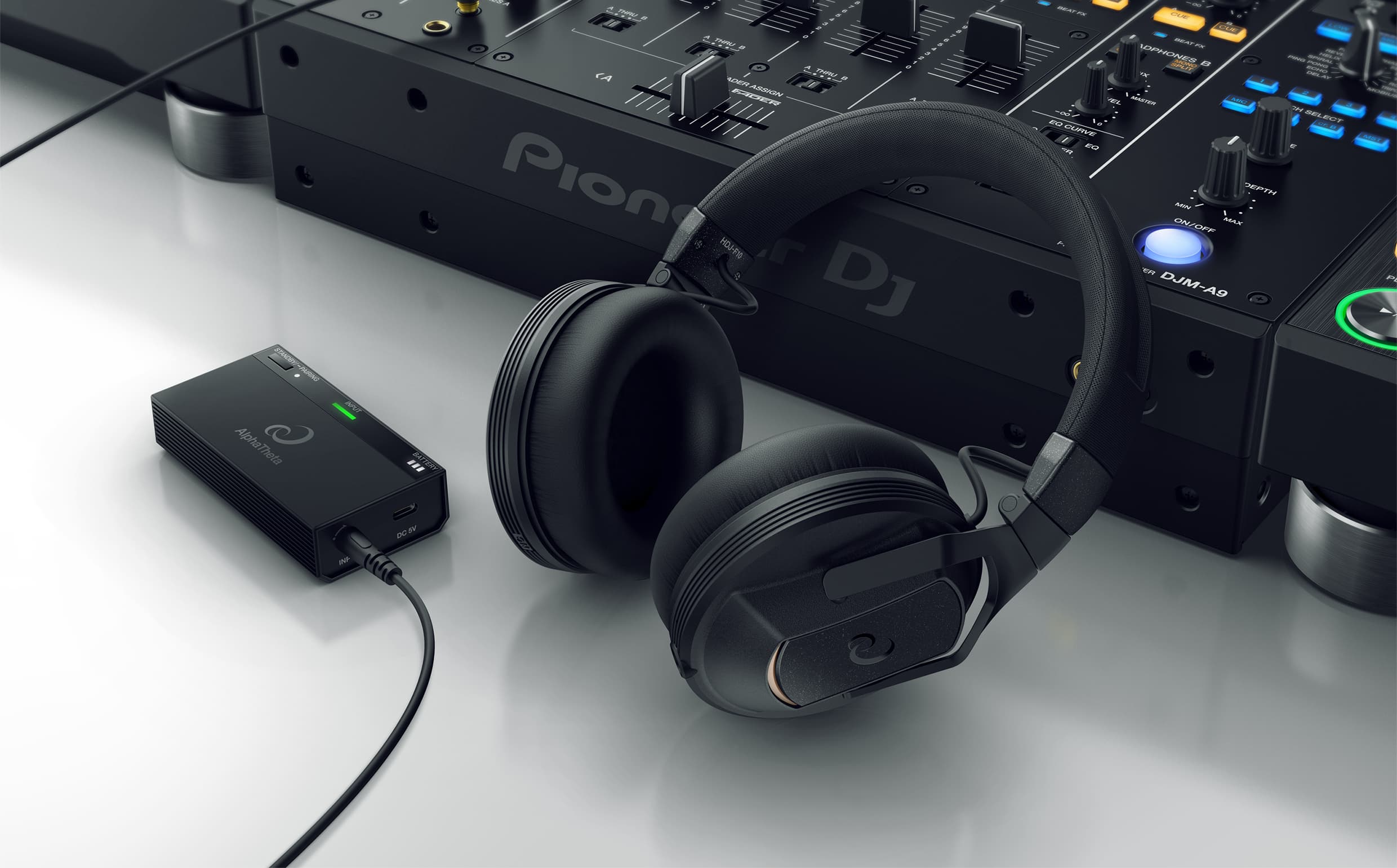 Pioneer DJ - HDJ-F10-TX Professional DJ Headphones (Turquoise)