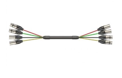 Roxtone 9M SIGNAL LEAD 2 XLR M 2 XLR F