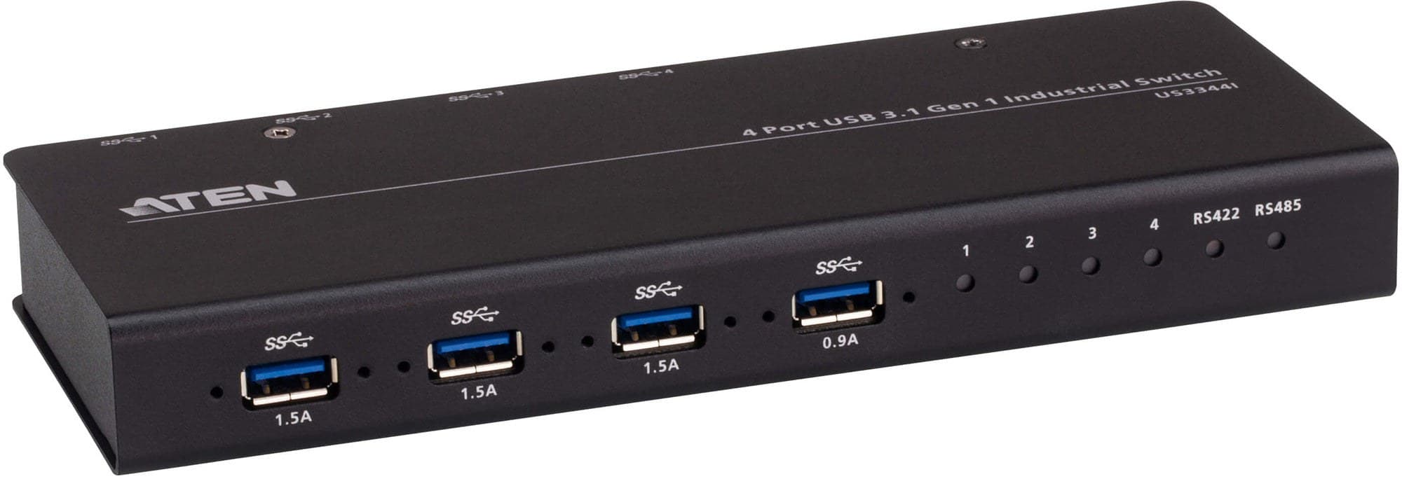 Aten - US3344I 4-Port USB 3.2 Gen1 Industrial USB Switch