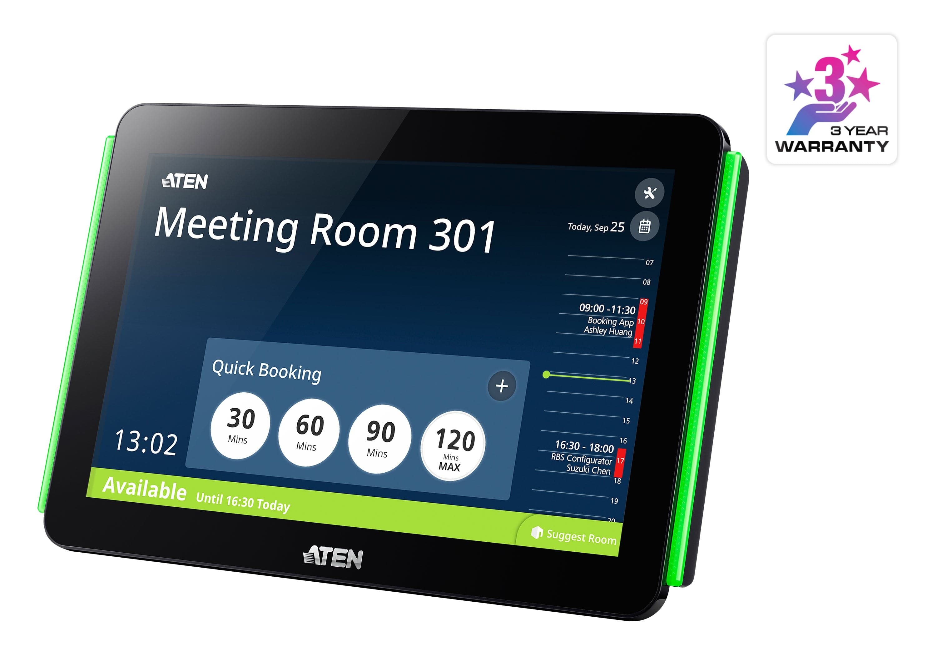 Aten - VK430 10.1-inch Room Booking System Touch Panel