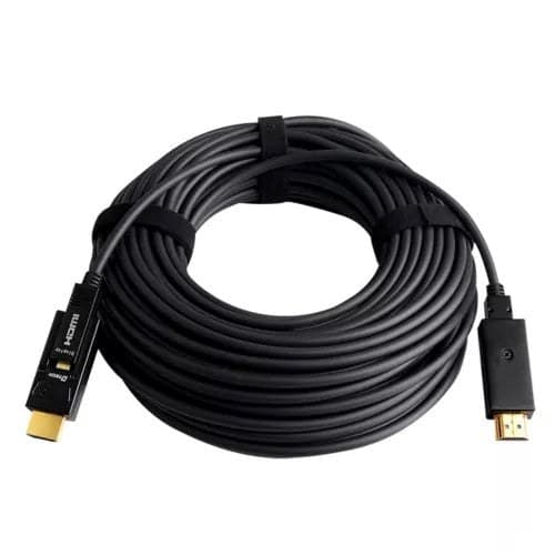 Dtech - HF0315 HDMI 2.0 Fibre Cable 15m 4K Detachable Connector