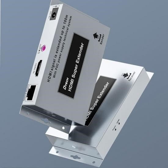 Dtech - DT-7078 POC HDMI Extender 100m 1080p IR