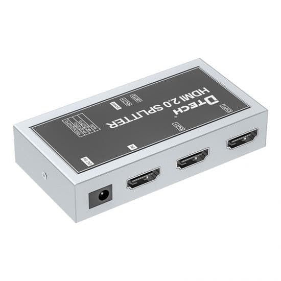 Dtech - DT-7212 HDMI 2.0 Splitter 1x2 4K 60Hz