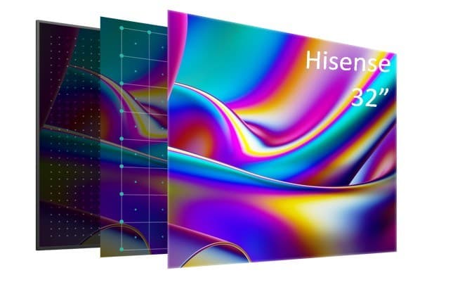 Hisense - Digital Signage 32", 500 nits, 4k resolution, Full HD, with 7day x 24hrs operation, Android 11 - 32DM66D