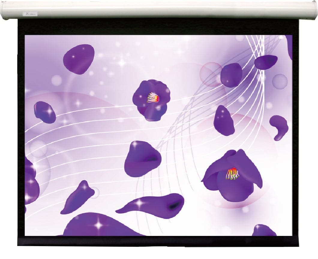 JK - M4100SC 100 Inch Manual Pull-Down Screen 4:3 Matt White