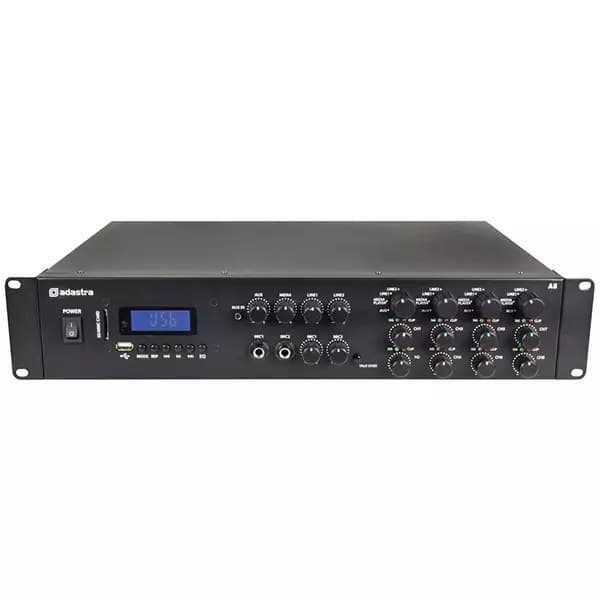 ADASTRA A8 2U MIXER AMPLIFIER 8X 200W