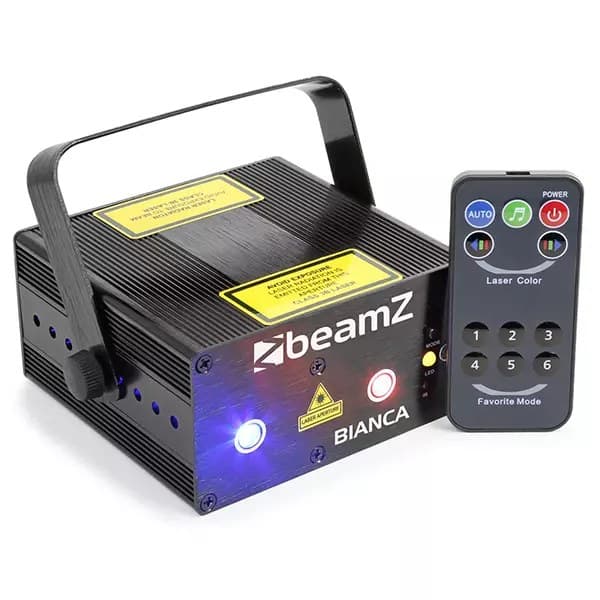BeamZ BIANCA LASER DOUBLE RGB GOBO