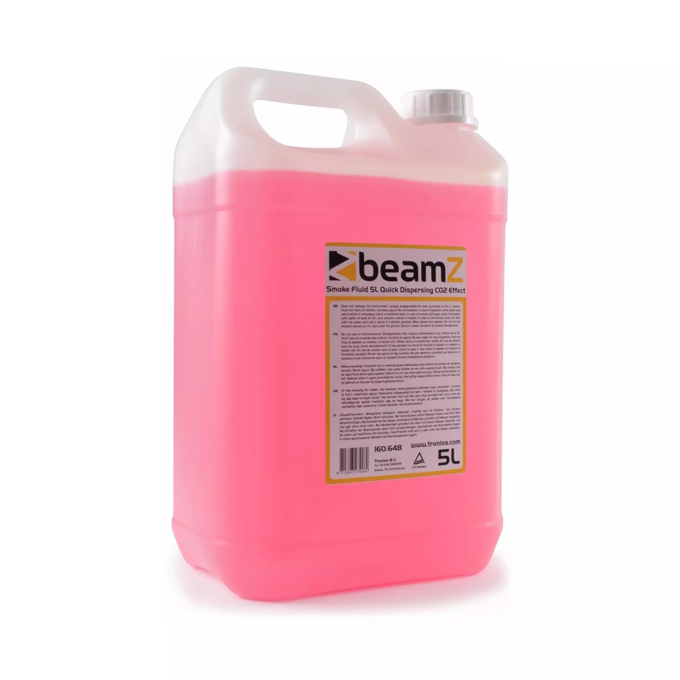 BeamZ FSMF5Q Quick Dispersal Smoke Fluid 5L