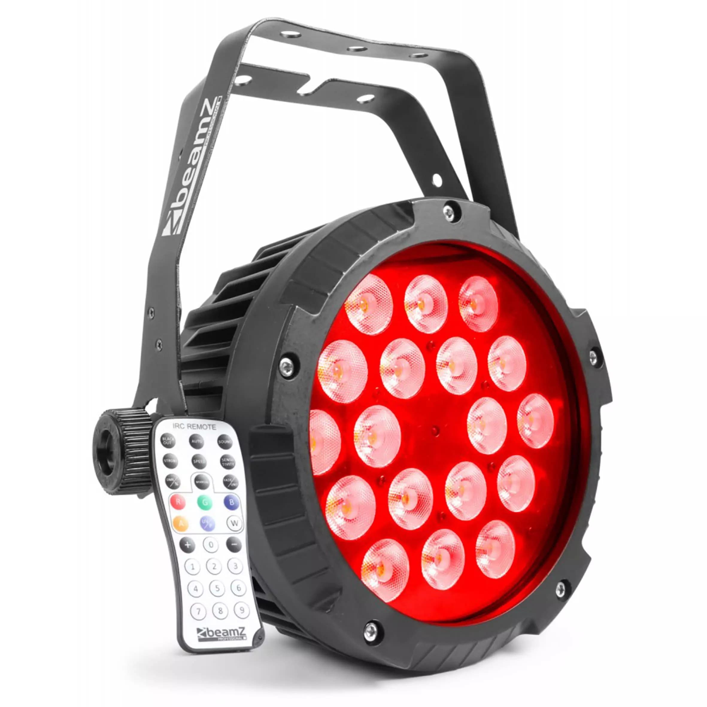 BeamZPro BWA418 LED PAR IP65 18x 12W RGBW