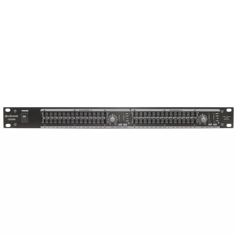 Citronic - CEQ215 DUAL 15-BAND GRAPHIC EQ