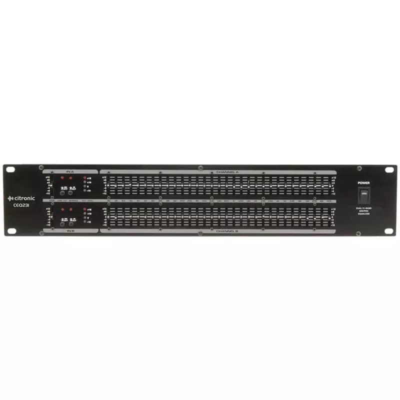 Citronic - CEQ231 DUAL 31-BAND GRAPHIC EQ