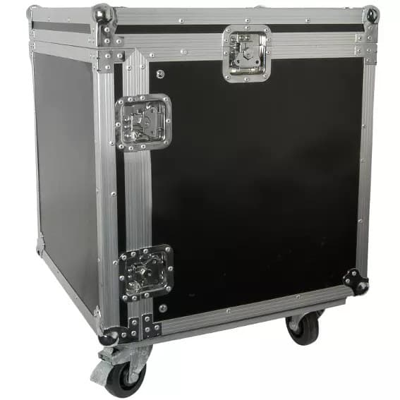 Citronic - RACK:10X FLIGHTCASE 19INCH 10U WITH WHEELS