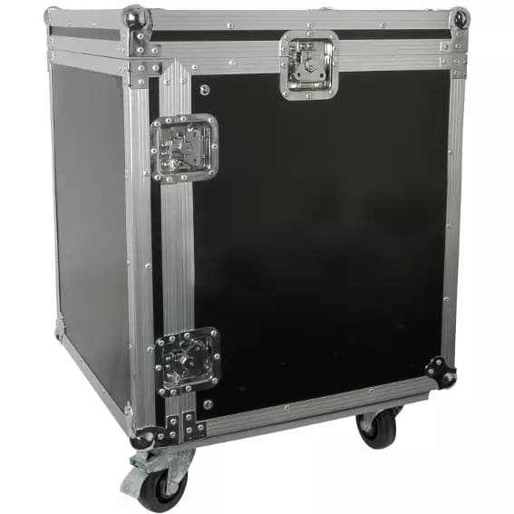 Citronic - RACK:12UX FLIGHTCASE 19INCH 12U WITH WHEELS