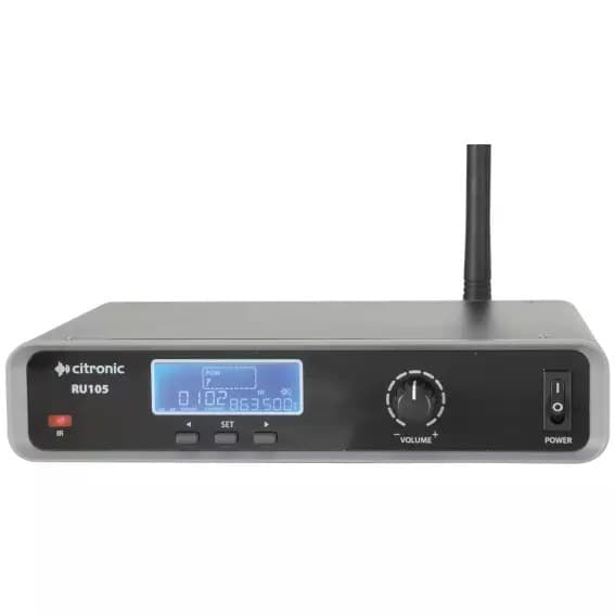 Citronic - RU105-N LAPEL MICROPHONE UHF 863 – 865MHz