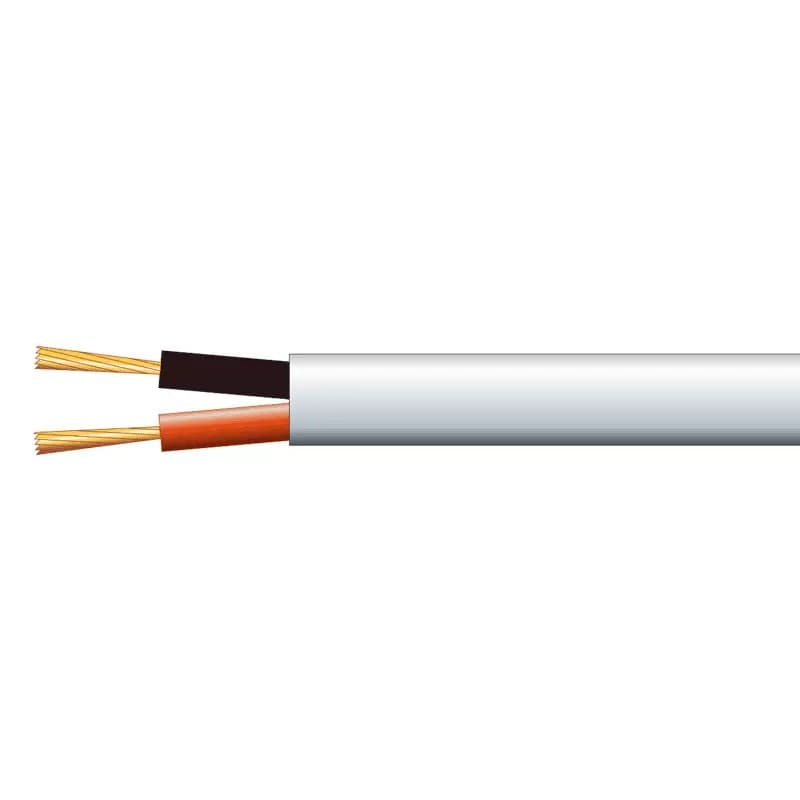 Filo - RO1.0W SPEAKER CABLE 1.0MM WHITE ROUND 100M