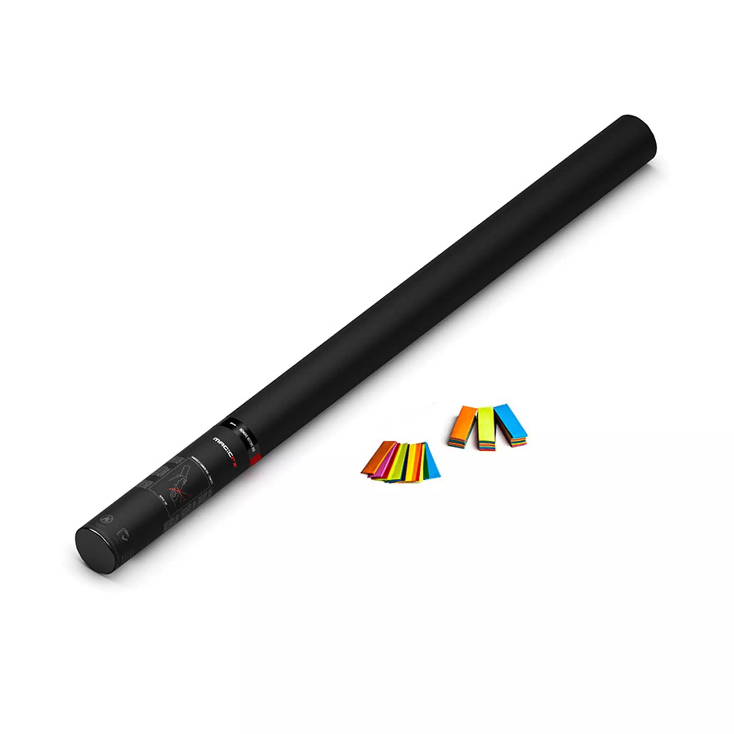 FiloFX - HANDHELD CONFETTI CANNON 80CM MULTICOLOR