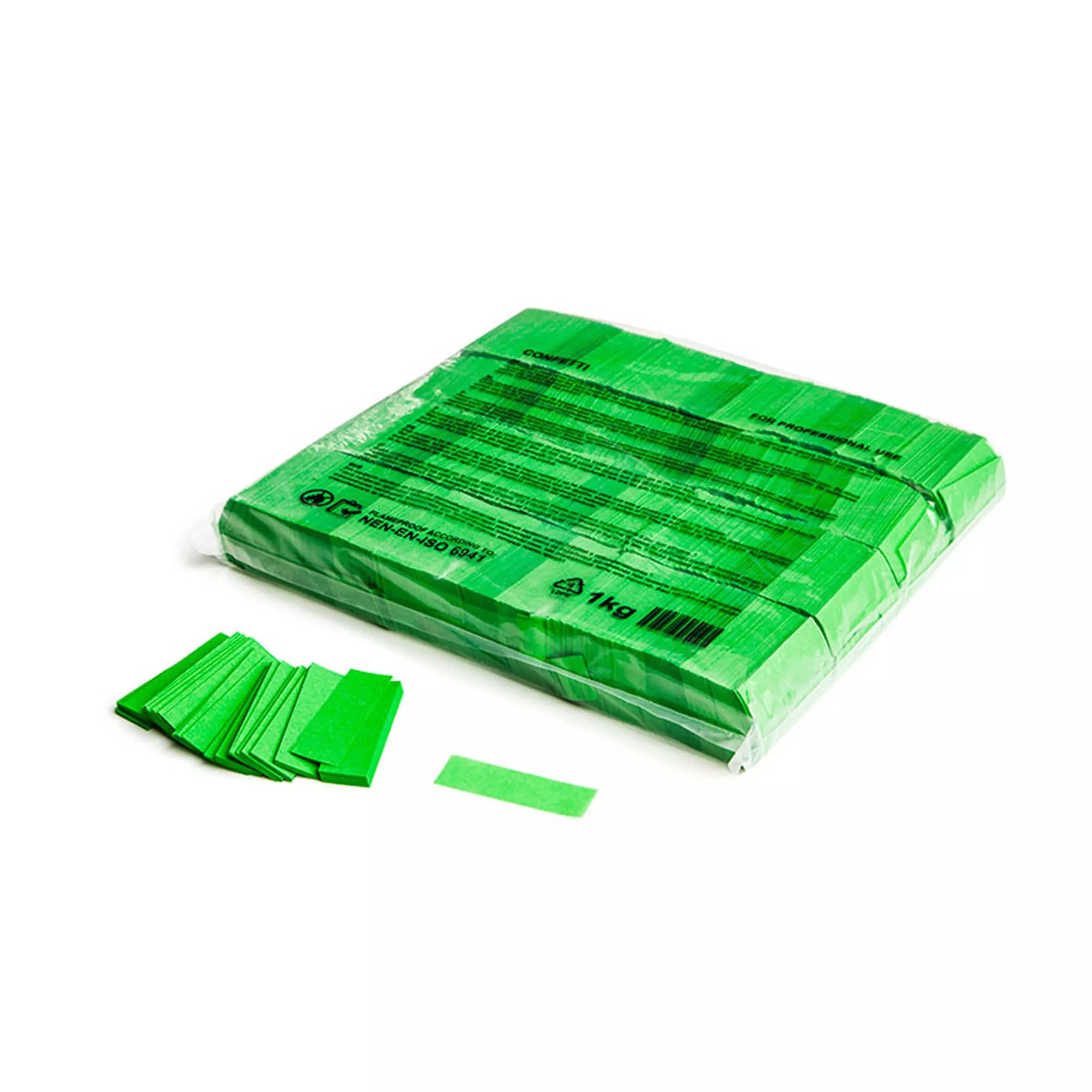 MagicFX - SLOWFALL CONFETTI RECTANGLES LIGHT GREEN