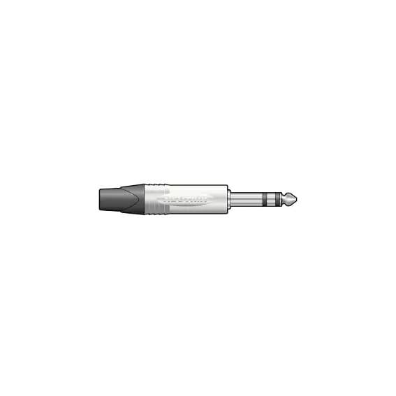 Neutrik - CONNECTOR 6.3mm STEREO MALE METAL