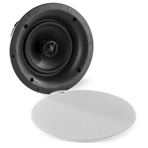 Power Dynamics - PDM FCS6 CEILING SPEAKER FRAMELESS 6.5INCH WHITE 30W 100V