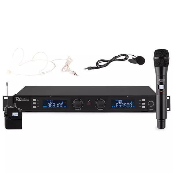 Power Dynamics - PDM PD632C HANDHELD & LAPEL MICROPHONE UHF 863.000-865.000MHz