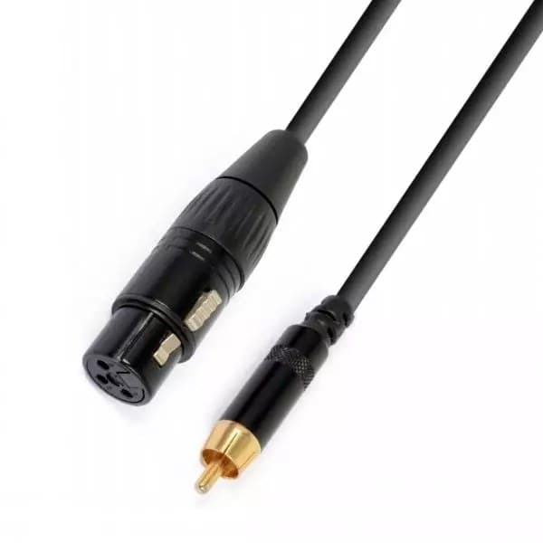 Power Dynamics Connex - PDC CX54-3 SIGNAL LEAD XLR FEMALE – RCA MALE 3M