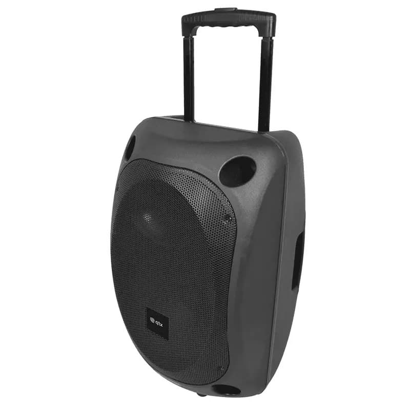 QTX - QOVA-12PA ACTIVE PORTABLE PA SPEAKER 12IN BLACK 50W 8 OHM