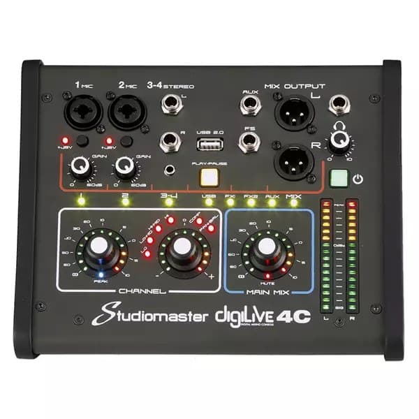 Studiomaster - DIGILIVE4C 4 CH DIGITAL CONSOLE