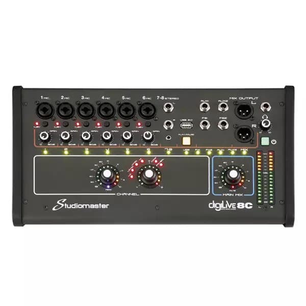 Studiomaster - DIGILIVE8C 8 CH DIGITAL CONSOLE