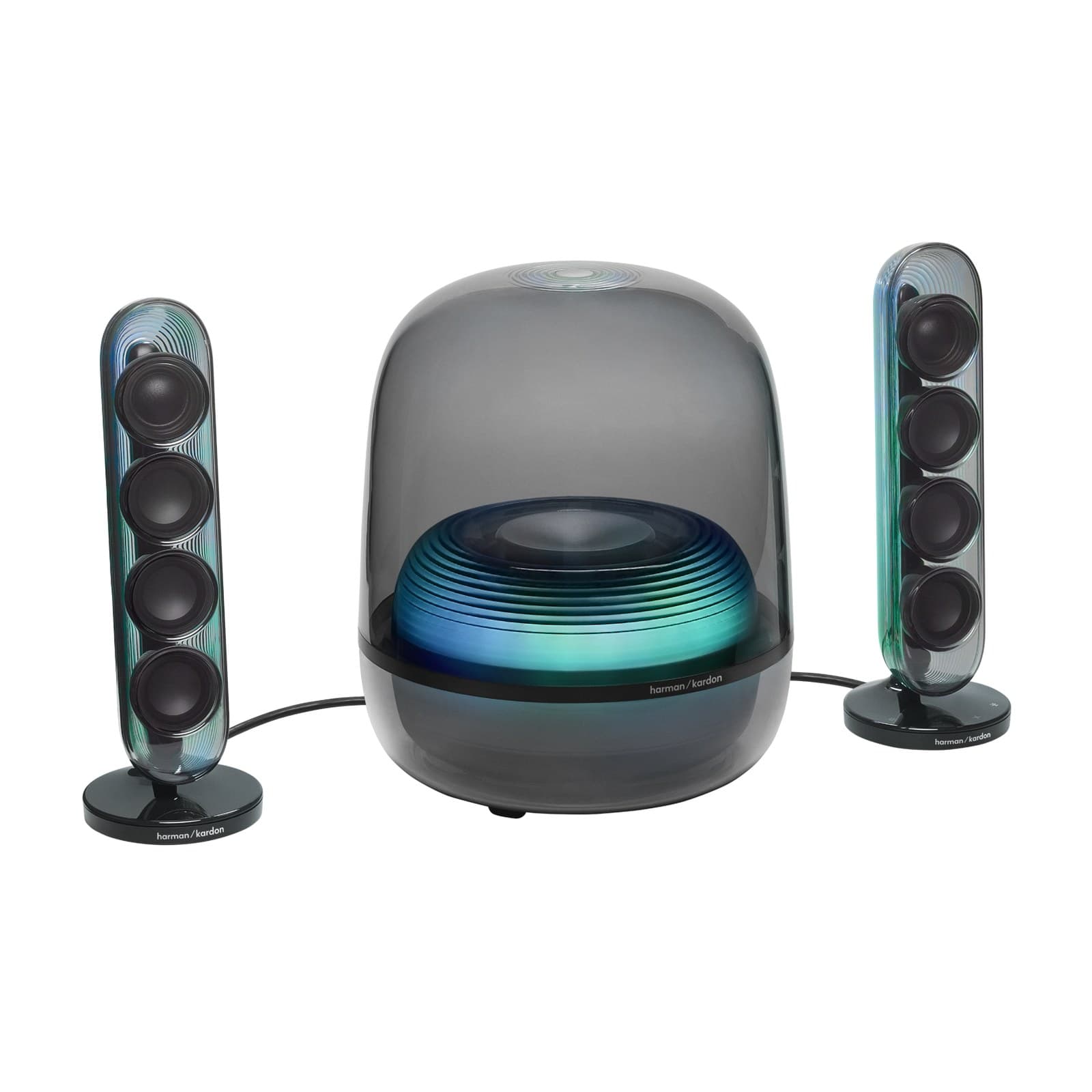 Harman Kardon SoundSticks 5 2.1 Bluetooth Speaker System with HDMI - Black
