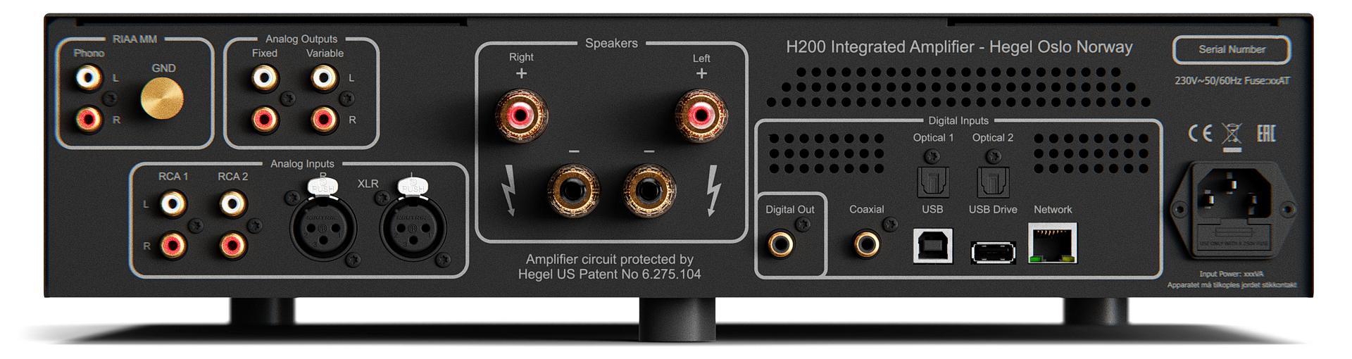 Hegel H200 Streaming Amplifier (PRE-ORDER OCT 2026) — view 2