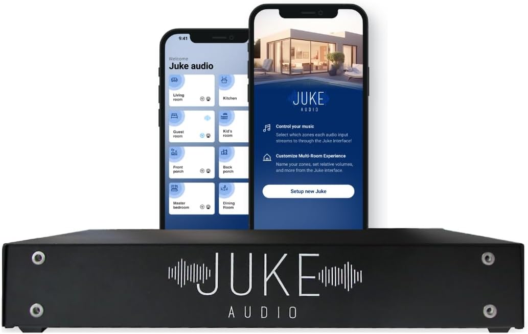 Juke-6 - 6 Zone Audio MultiRoom Amplifier