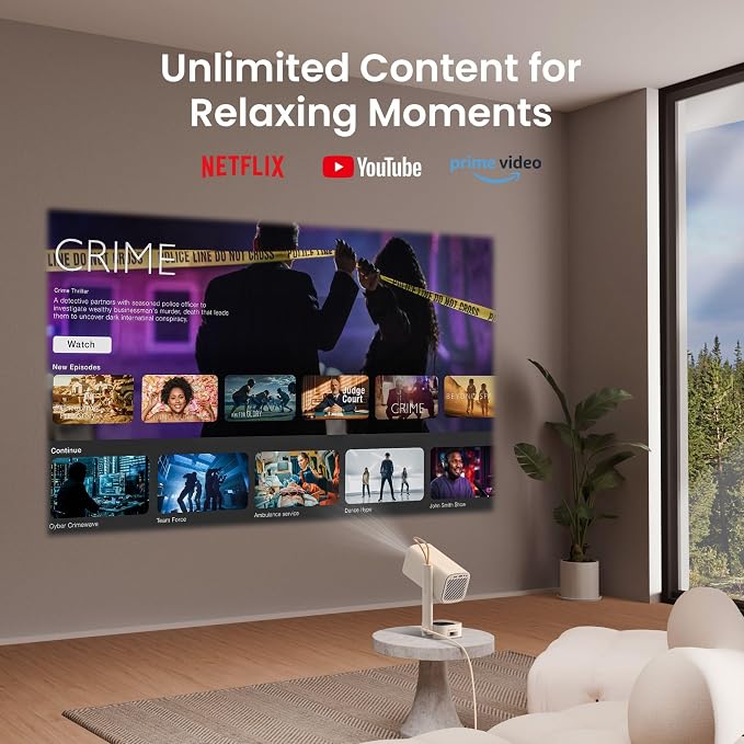 Yaber - T1 Pro Projector — view 3