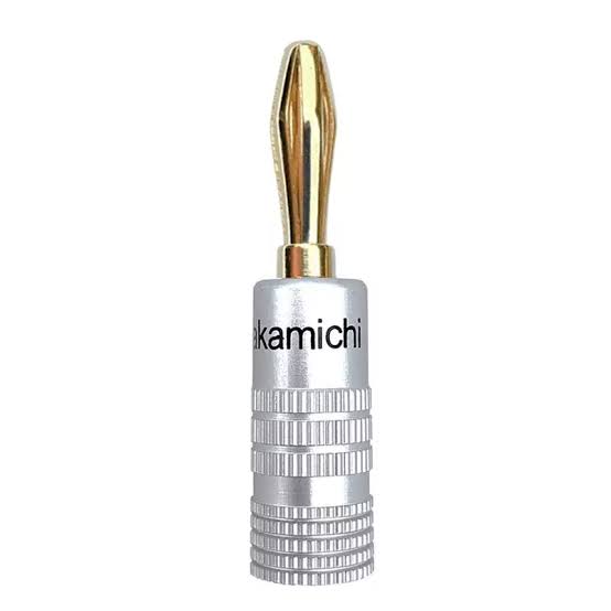 TVA - CONNECTOR NAKAMICHI BANANA PLUG BLACK