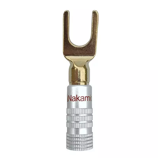 TVA - CONNECTOR NAKAMICHI SPADE PLUG RED (EACH)