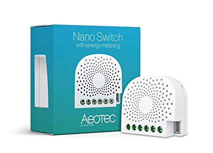 Aeotec Nano Switch with Power Monitoring - Z-Wave Plus Smart Switch
