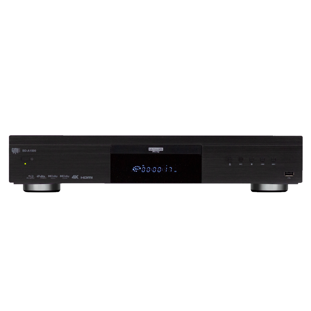 GMI BD-A1500 - 4K UHD Bluray Player Black