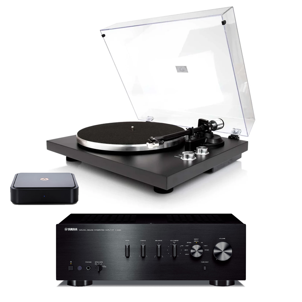 Yamaha A-S301 with Argon Solo Streaming Device & TT Turntable