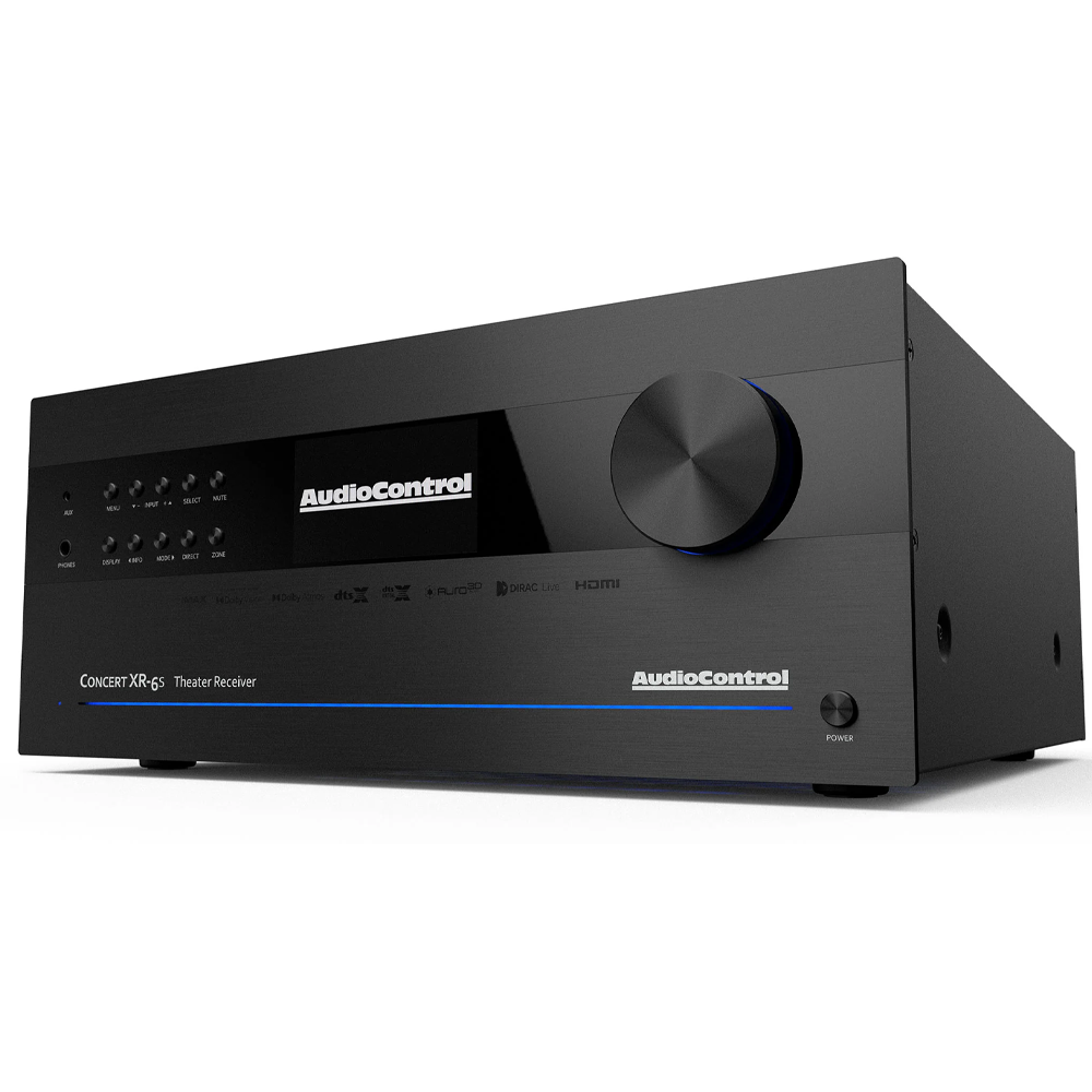 Audio Control Concert XR-6S - 8K 9.1.6 Immersive AV Receiver with Zone 2 and Class AB Amplification