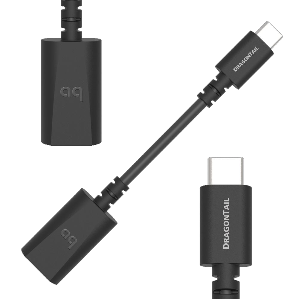 AudioQuest DragonTail C - USB-C Output Smartphone or Computer to a DragonFly DAC