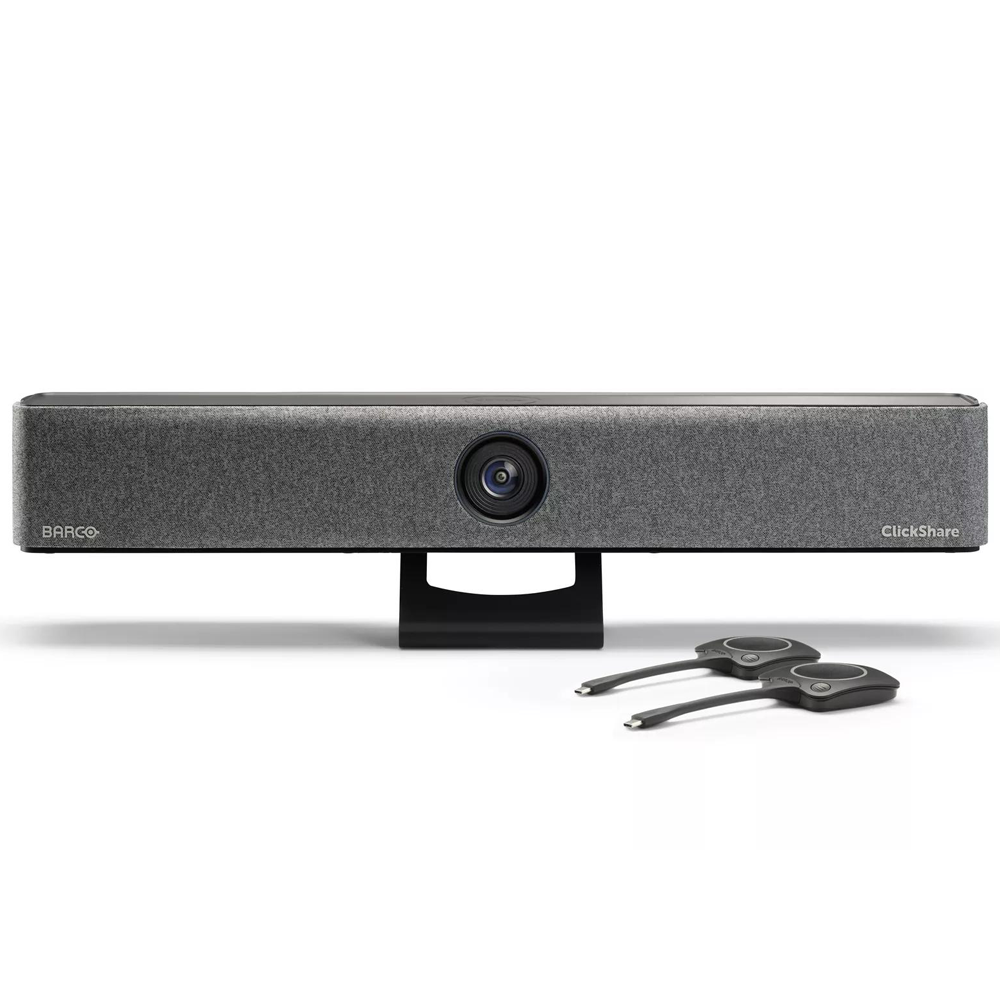 Barco ClickShare Bar Pro incl 2 Buttons - Premium video bar for engaging, effortless wireless conferencing — view 1
