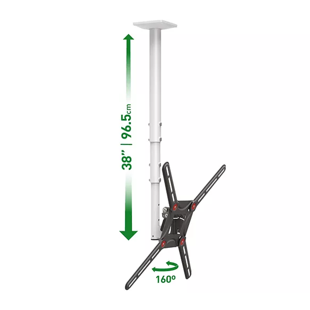 Barkan BRA4500 - Full Motion Ceiling Mount TV Bracket 30-65inch