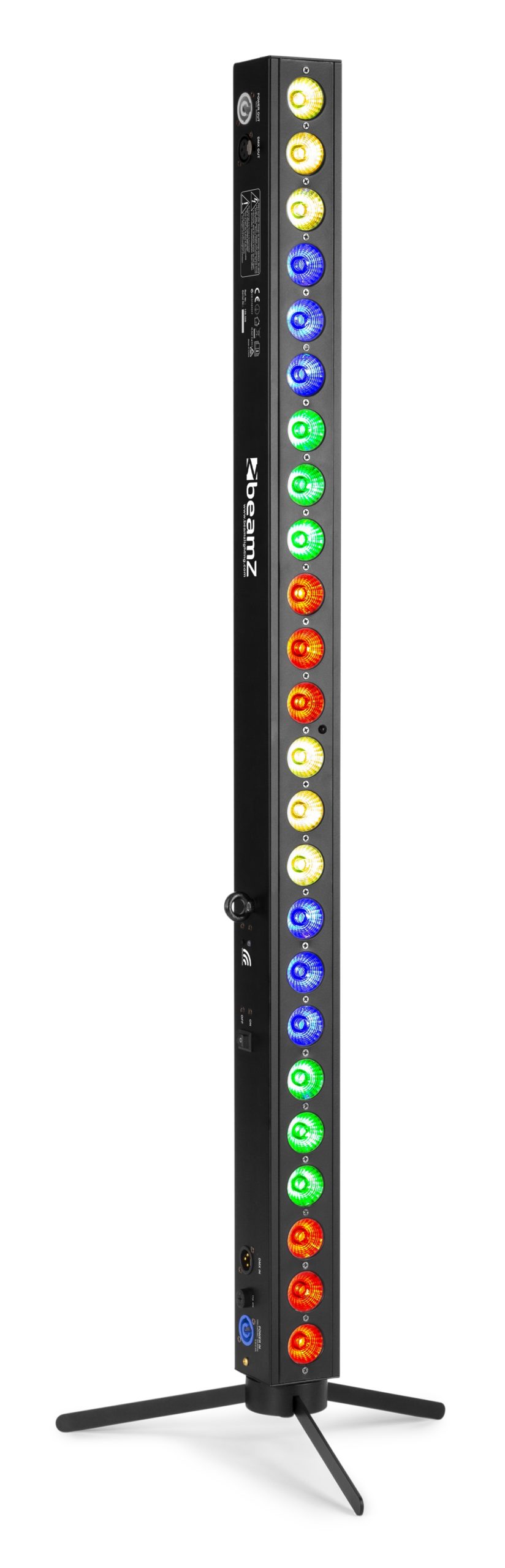 Beamz BBB243 - Battery Powered LED BAR 24 x 3W RGB