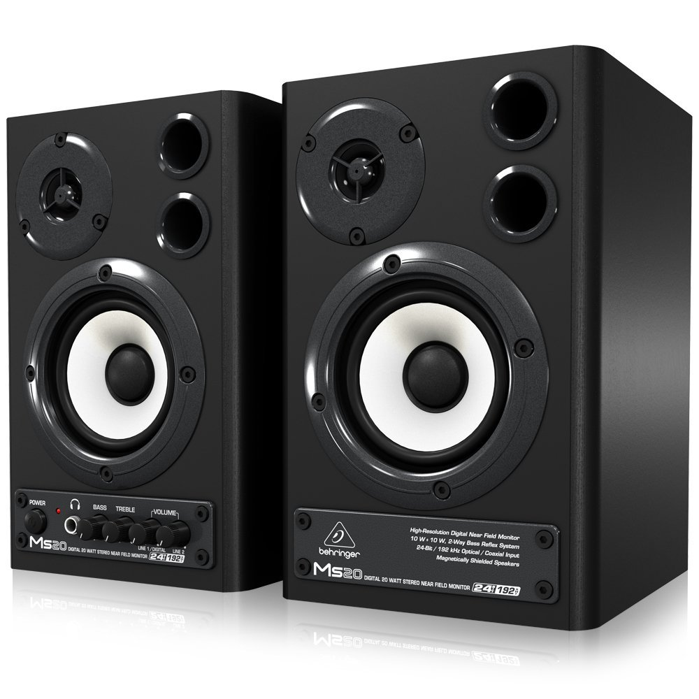 Behringer MS20 - 20W Multi-Media Speakers - Pair