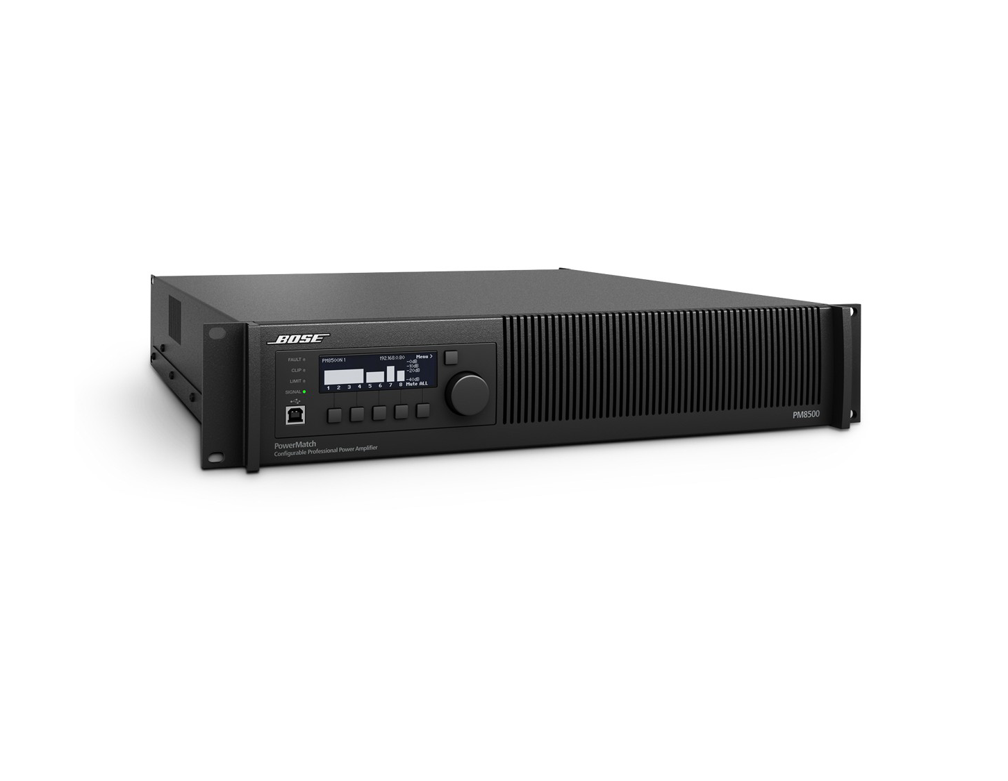Bose PM8500N Powermatch - Dante Enabled 8 Channel Power Amplifier